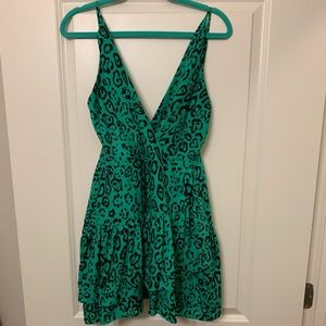 Wayf Ruffled Minidress